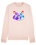 Love birds :) Bluză mânecă lungă Unisex Rise