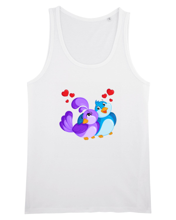 Love birds :) White