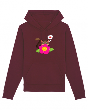 Flower kitty :) Burgundy