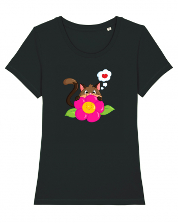 Flower kitty :) Black