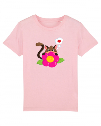 Flower kitty :) Cotton Pink