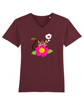 Flower kitty :) Burgundy