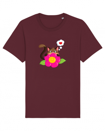 Flower kitty :) Burgundy