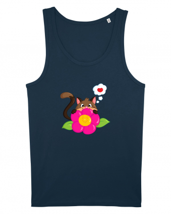 Flower kitty :) Navy