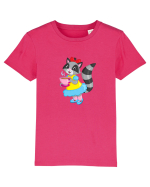 La ceai cu un raton ;) Tricou mânecă scurtă  Copii Mini Creator