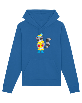 Raton cu fular Royal Blue