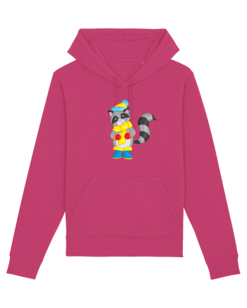 Raton cu fular Raspberry