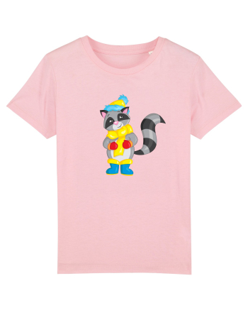 Raton cu fular Cotton Pink