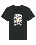 Familia, Frații, Banii, Femeile Tricou mânecă scurtă Unisex Rocker