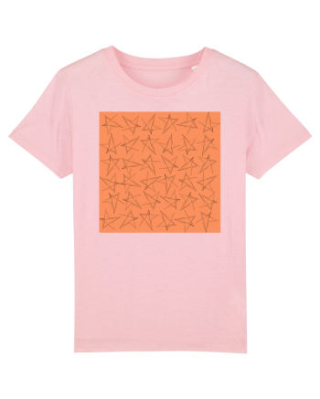 Orange Star Cotton Pink
