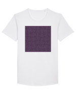 Purple Star Tricou mânecă scurtă guler larg Bărbat Skater