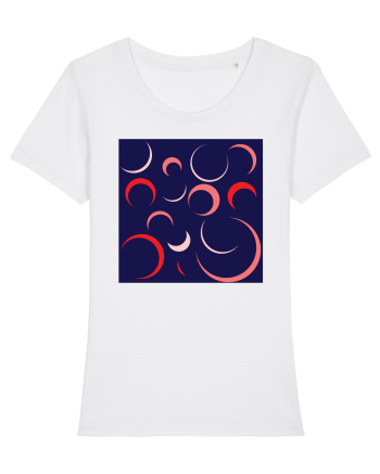 Blue Moon Patterns White