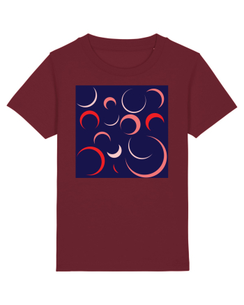 Blue Moon Patterns Burgundy