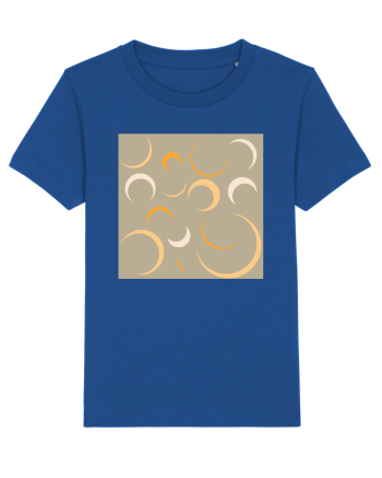 Yellow Moon Patterns Majorelle Blue