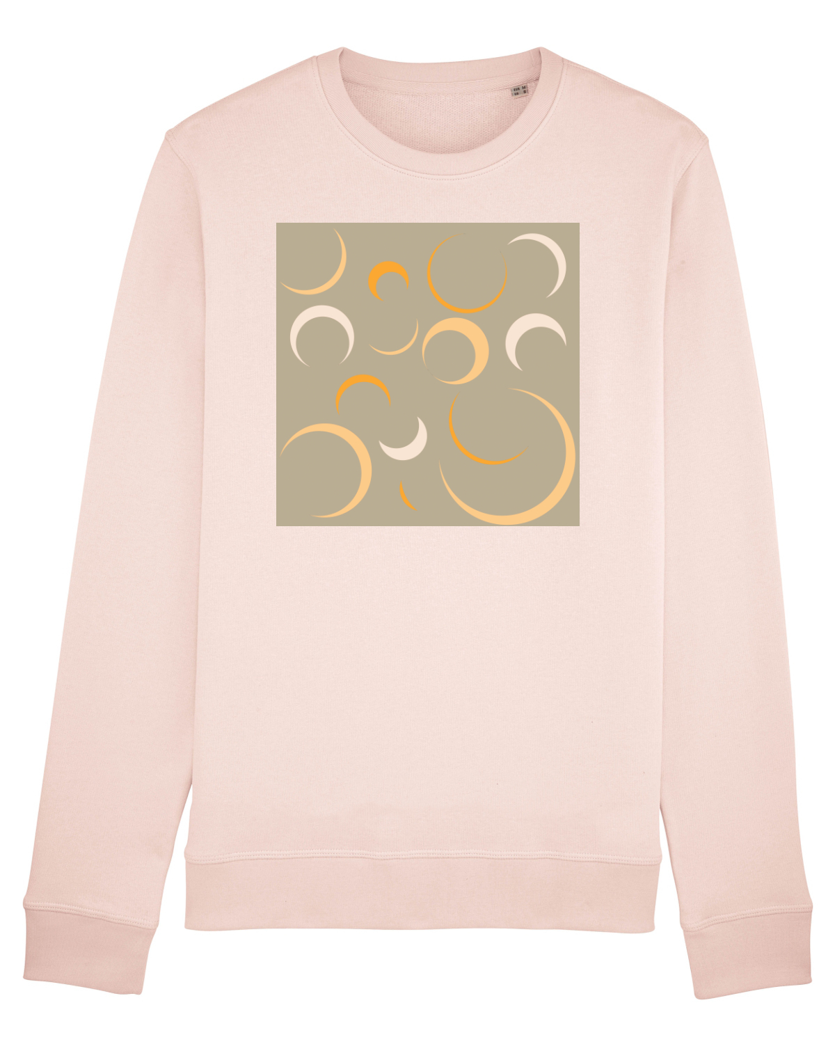 Bluză mânecă lungă Unisex Rise Candy Pink