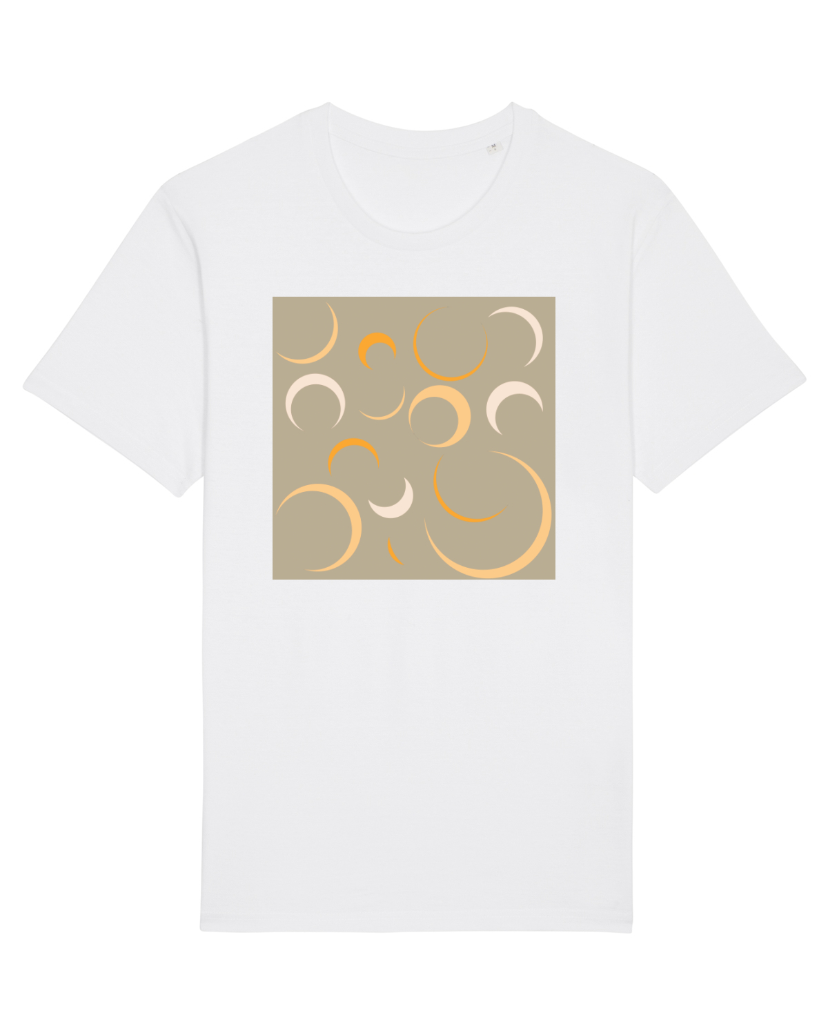 Tricou mânecă scurtă Unisex Rocker White