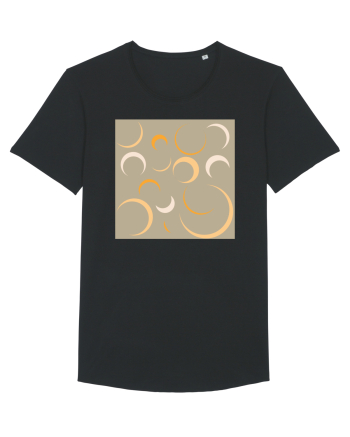 Yellow Moon Patterns Black