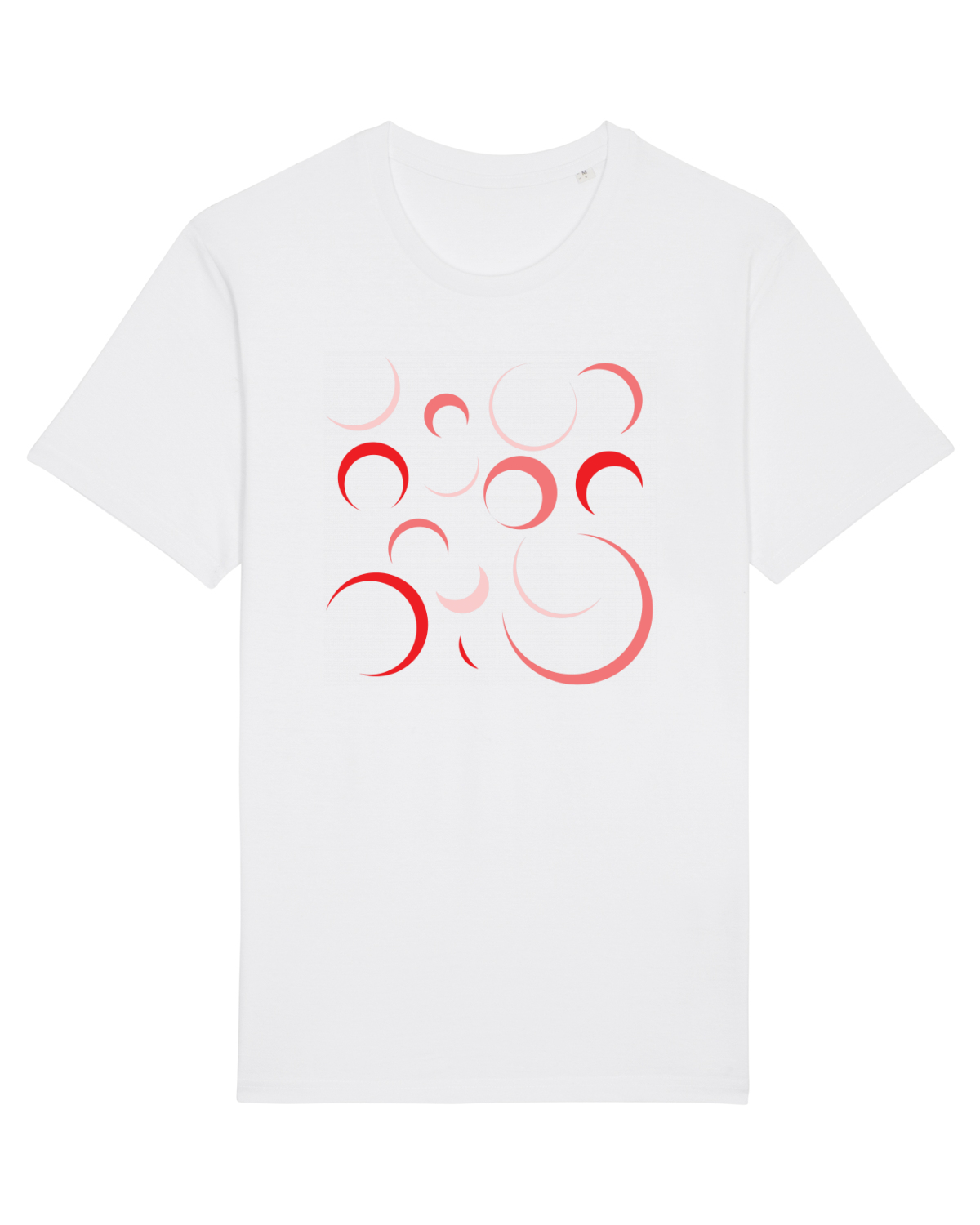 Tricou mânecă scurtă Unisex Rocker White