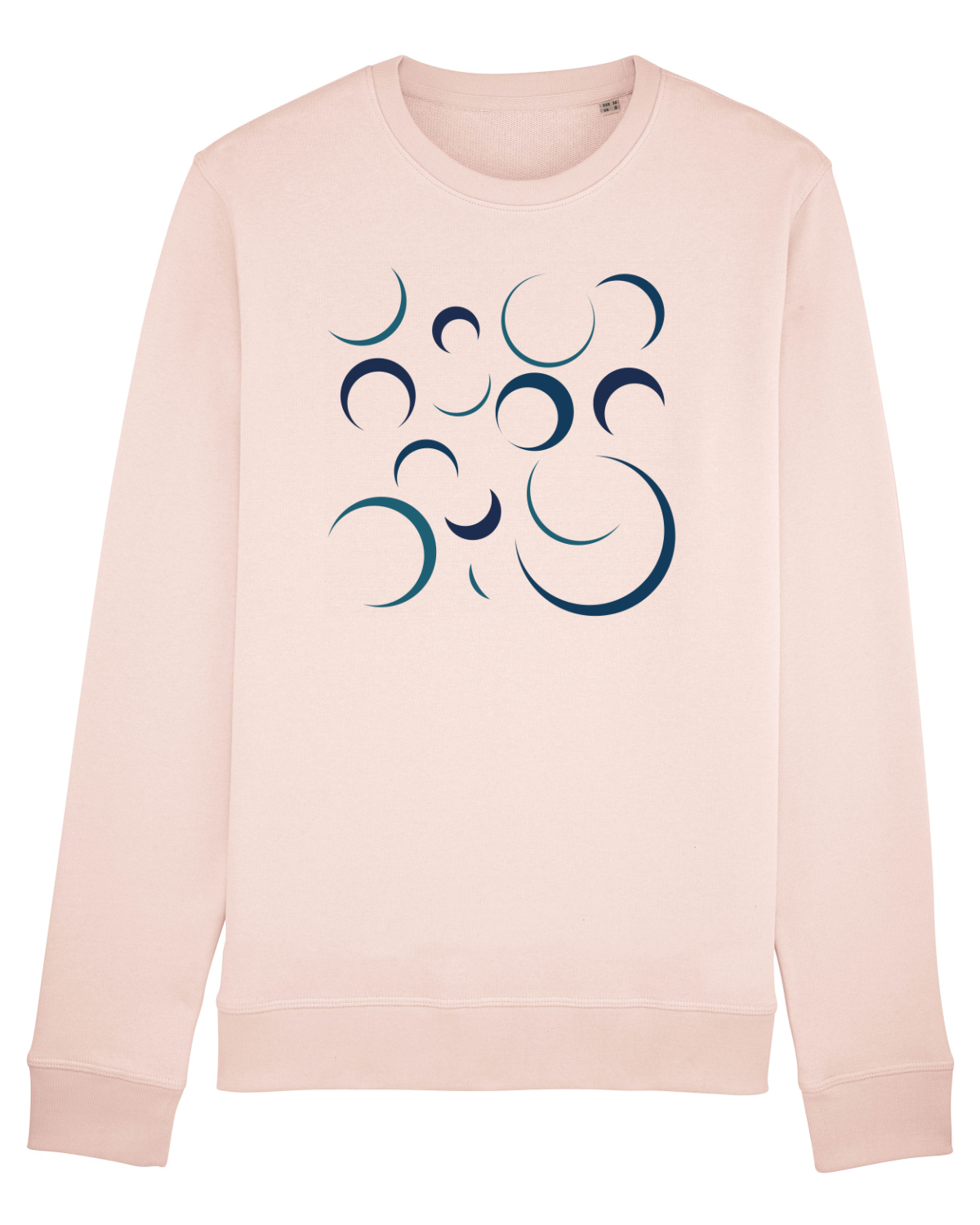Bluză mânecă lungă Unisex Rise Candy Pink