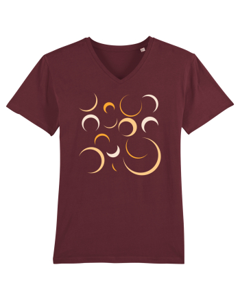 Yellow Moons Burgundy