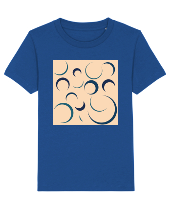 Cream Moon Patterns Majorelle Blue