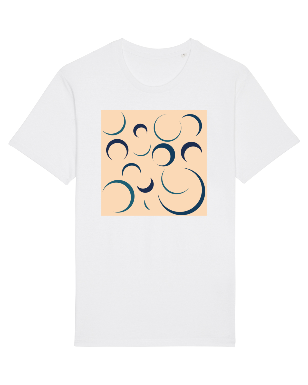 Tricou mânecă scurtă Unisex Rocker White