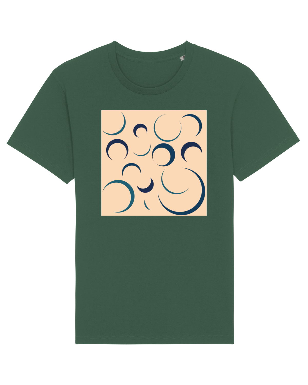 Tricou mânecă scurtă Unisex Rocker Bottle Green