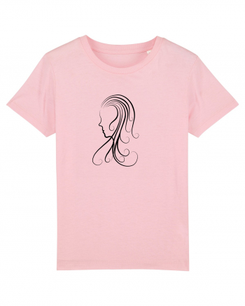 Profil in Negru Cotton Pink