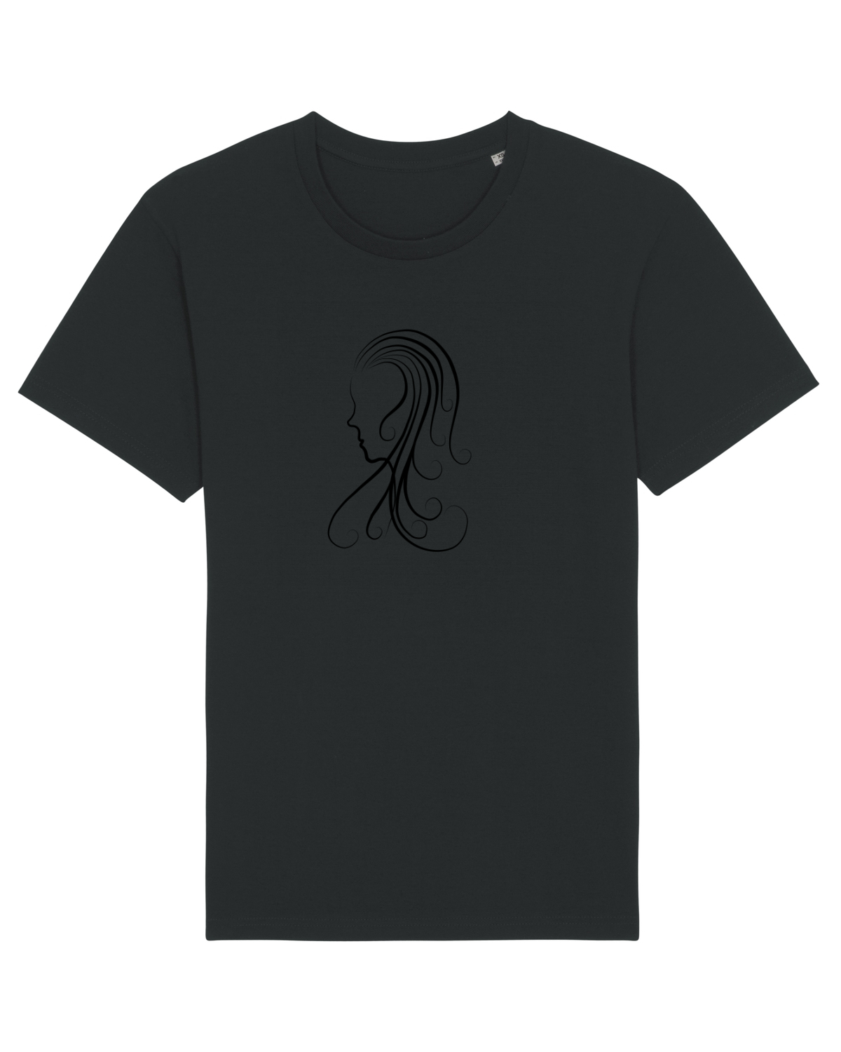 Tricou mânecă scurtă Unisex Rocker Black