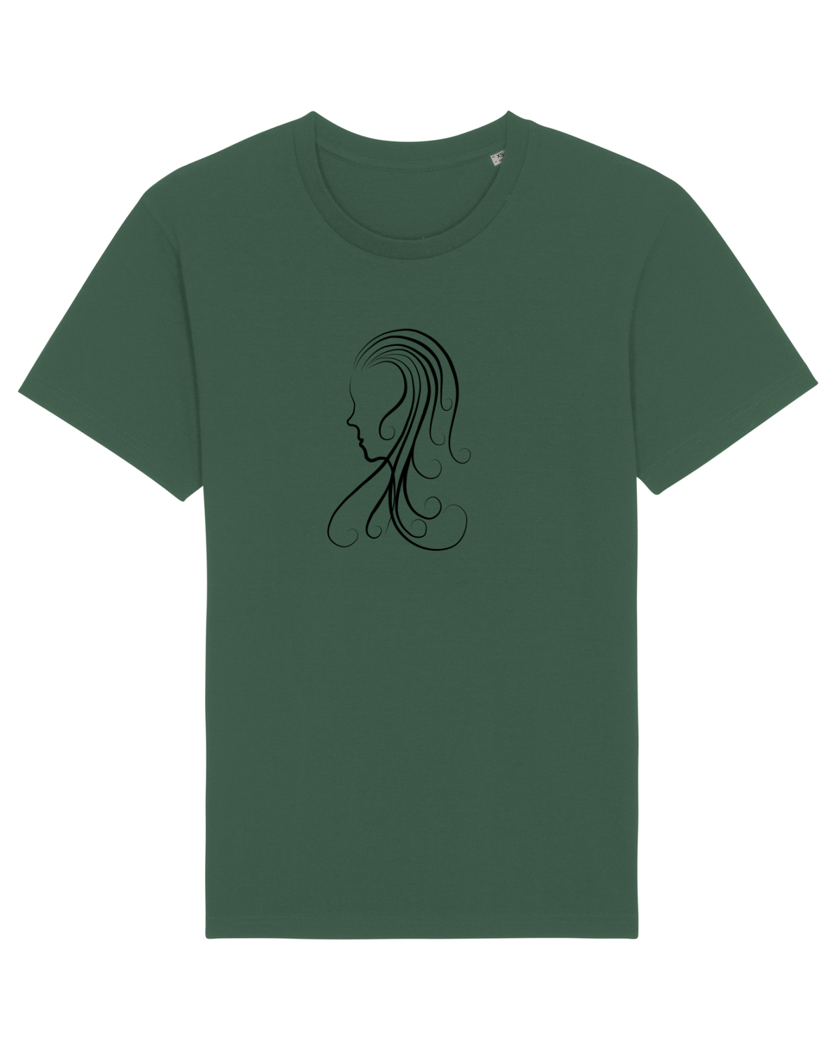 Tricou mânecă scurtă Unisex Rocker Bottle Green