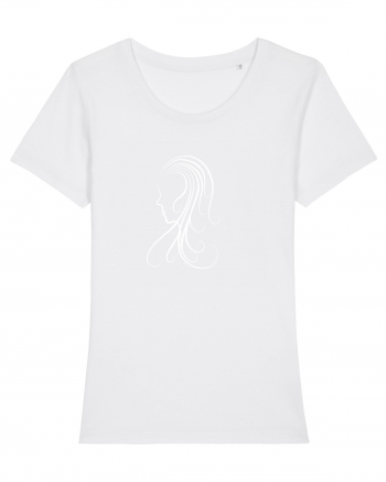 Profil in Alb White