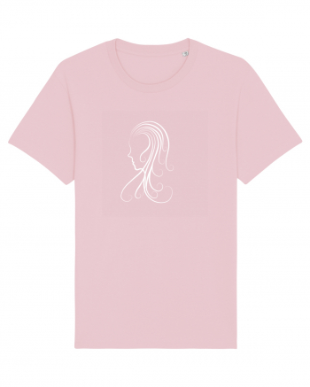 Profil in Alb Cotton Pink