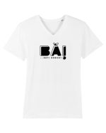 BA esti nebun Tricou mânecă scurtă guler V Bărbat Presenter