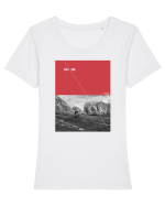 Wild Ride Tricou mânecă scurtă guler larg fitted Damă Expresser