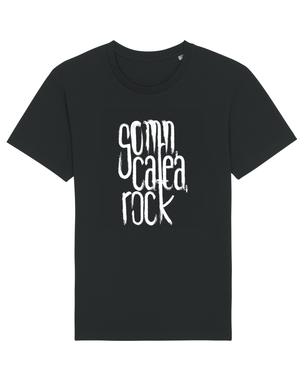 Tricou mânecă scurtă Unisex Rocker Black