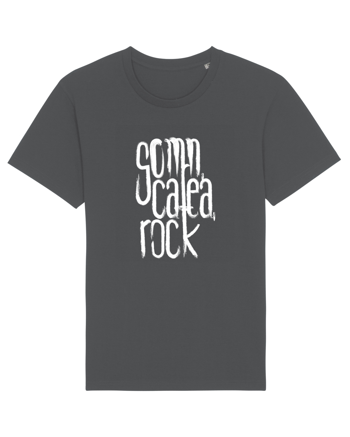 Tricou mânecă scurtă Unisex Rocker Anthracite