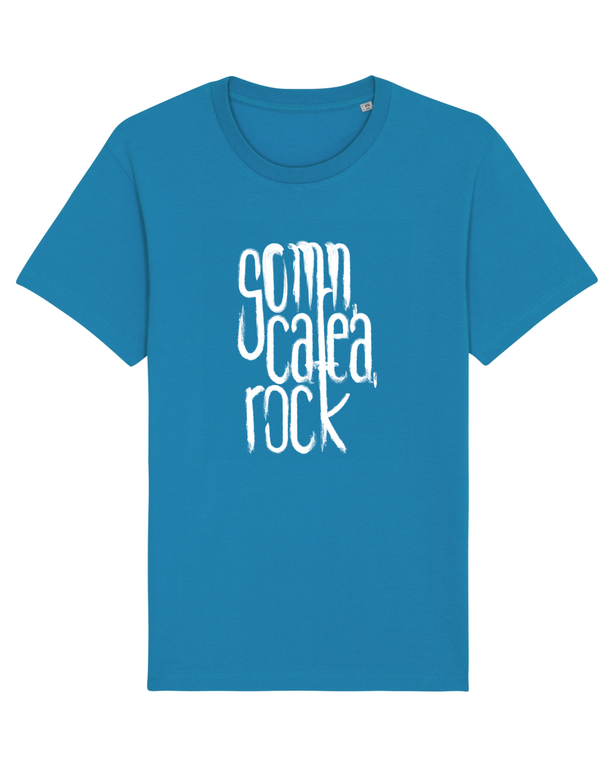 Tricou mânecă scurtă Unisex Rocker Azur