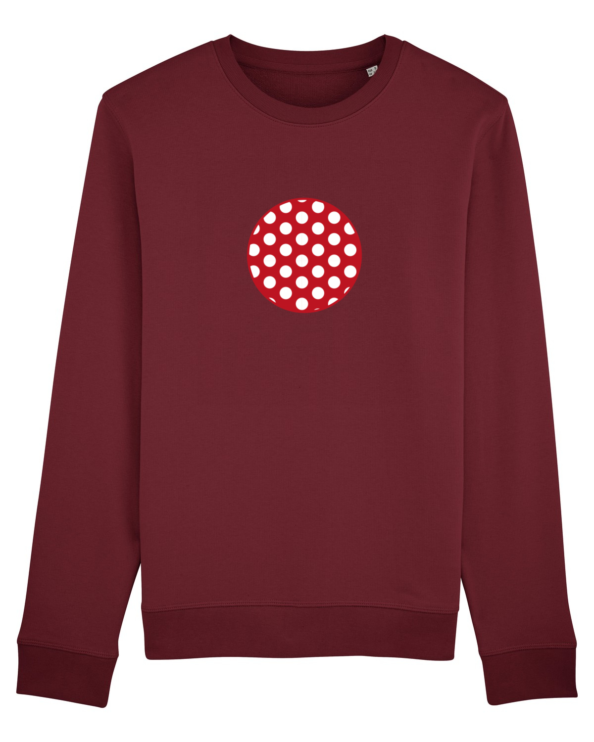 Bluză mânecă lungă Unisex Rise Burgundy