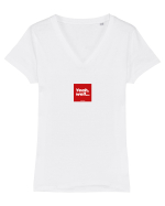 Yeah, well... Tricou mânecă scurtă guler V Damă Evoker