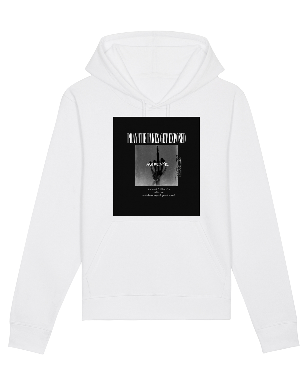Hanorac Unisex Drummer White