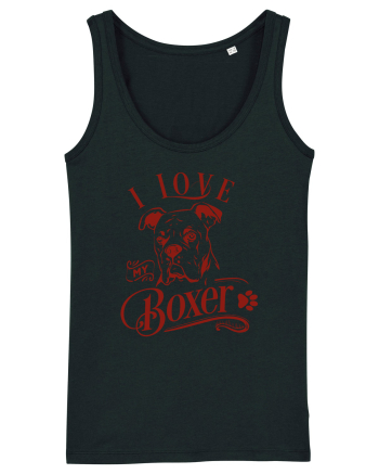 I Love My Boxer Black