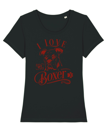 I Love My Boxer Black