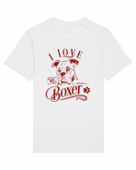 I Love My Boxer Tricou mânecă scurtă Unisex Rocker