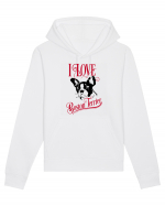 I Love Boston Terrier Hanorac Unisex Drummer