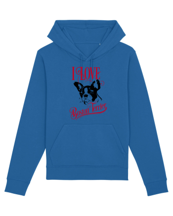 I Love Boston Terrier Royal Blue