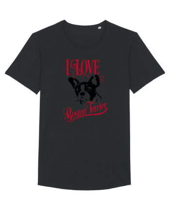 I Love Boston Terrier Black