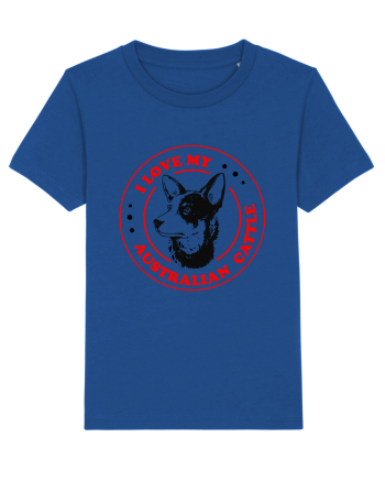 I Love My Australian Cattle Majorelle Blue