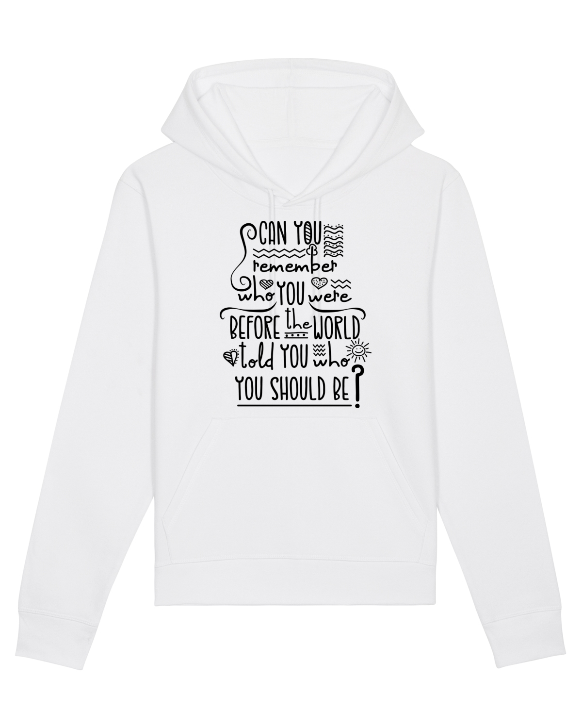 Hanorac Unisex Drummer White