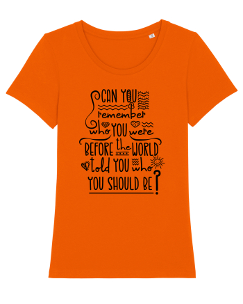 Fii cine vrei tu Bright Orange