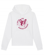 I Love My Boston Terrier Hanorac Unisex Drummer